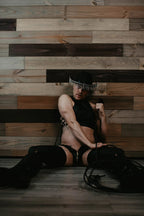 Matte Vinyl Zip Up Chaps