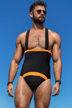 Joyglove Men's Bold Contrast Bodysuit