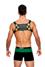 Joyglove Men's PU Leather Harness & Boxer Set