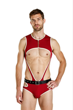 Joyglove Santa's Helper Sensation: Men's Sexy Christmas Costume Body
