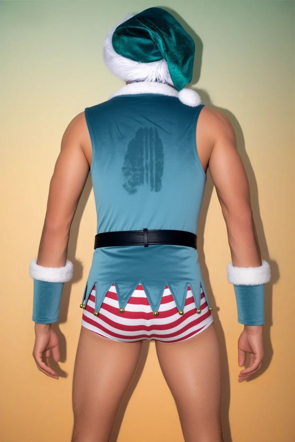 Joyglove Men's Playful Elf Outfit