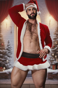 Joyglove Sexy Santa Claus Costume（No belt included）