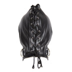 Leather headgear