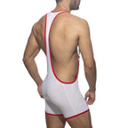 RAINBOW TAPE WRESTLING SUIT