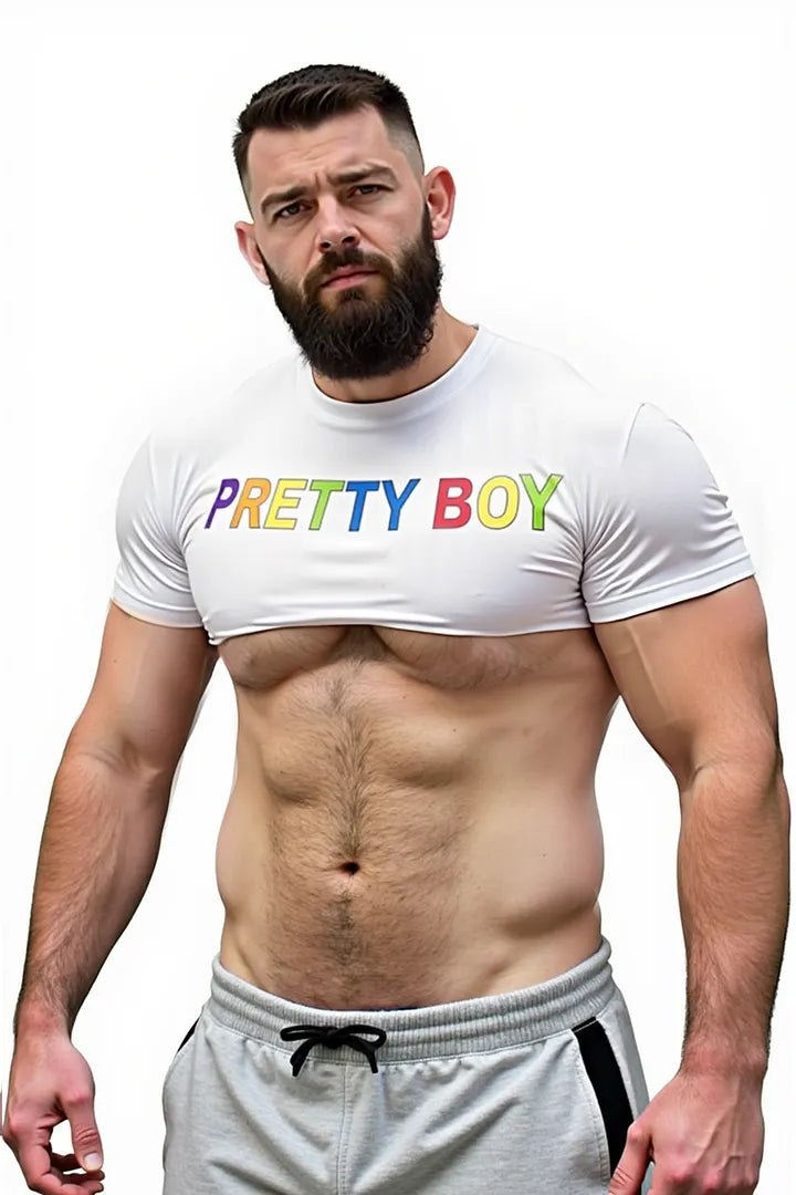 Joyglove Rainbow Letter Statement Tee