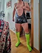 Joyglove PU Leather Fetish Singlet with Open Rear