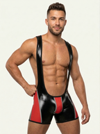 Joyglove Colorblock Fitted Singlet Romper