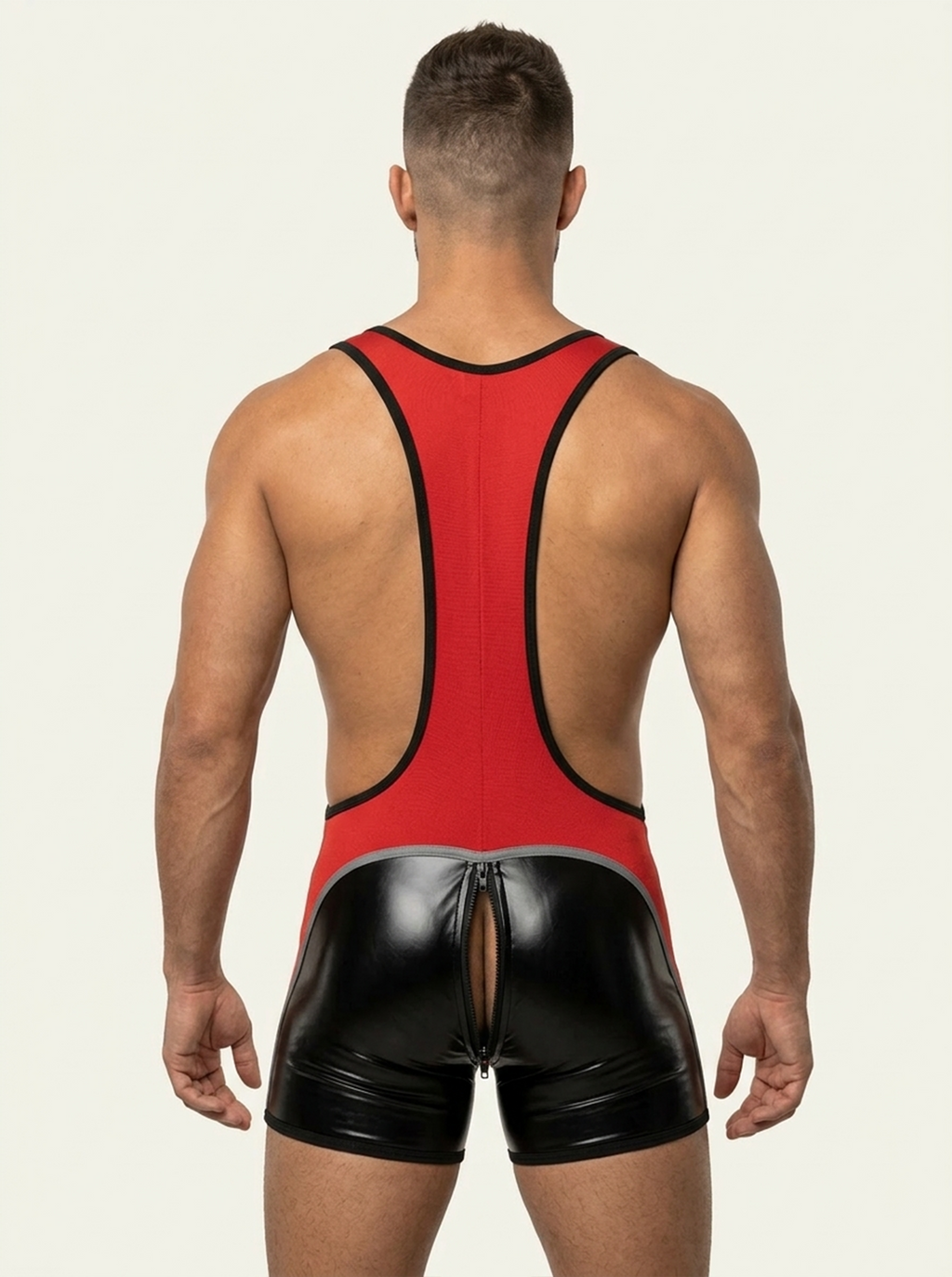 Joyglove Colorblock Fitted Singlet Romper
