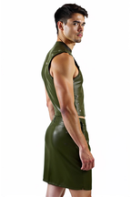 Faux Leather Party Set