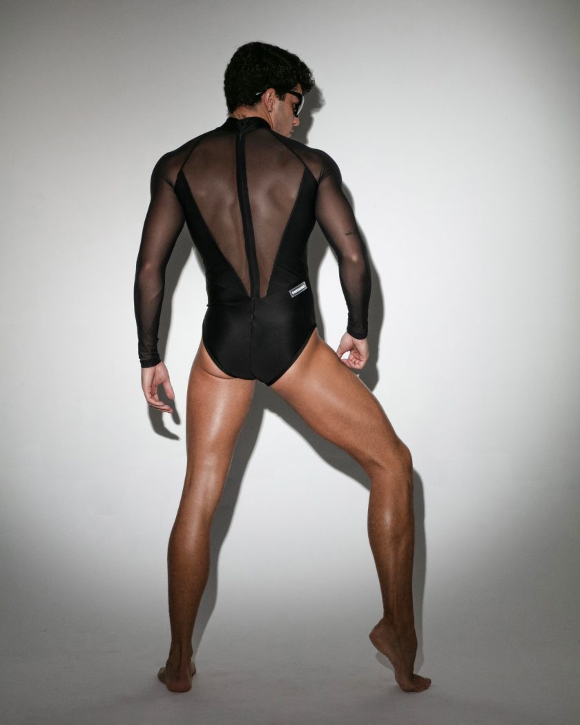 BODYSUIT LONG NEGRO
