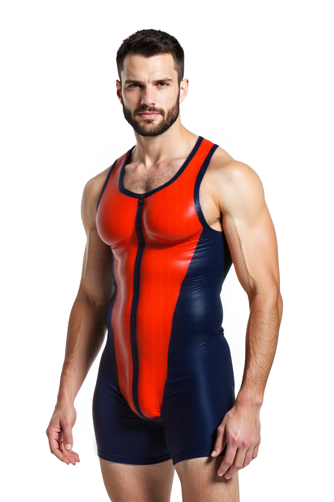 Joyglove Dynamic Fit PU Leather Wrestling Romper