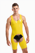 Joyglove Cutout Yellow Bodysuit