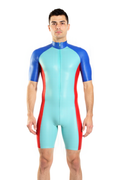 Joyglove Triple-Tone PU Leather Bodysuit