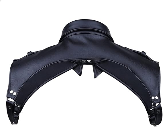 Men's Steampunk Pu Leather Shoulder Armor Harness