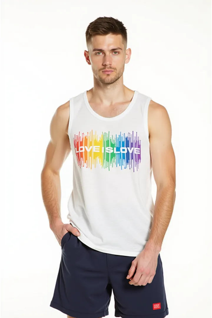 Joyglove “LOVE IS LOVE” Rainbow Tank