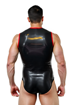 Joyglove Sleeveless PU Leather Muscle Vest