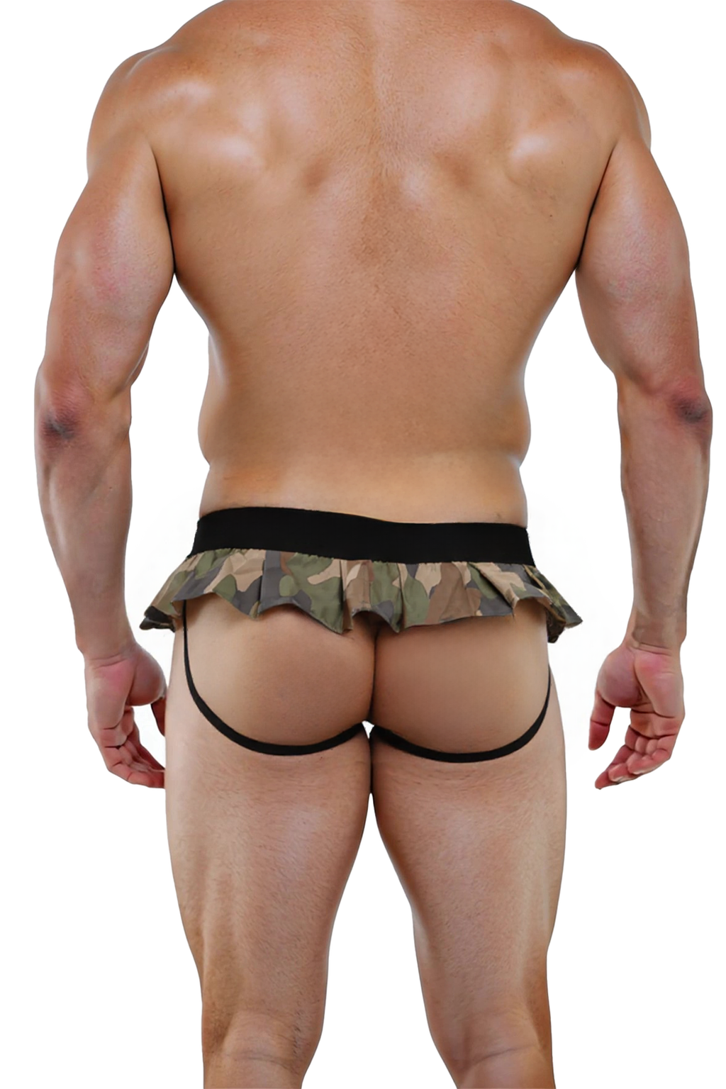 Joyglove Camouflage Mini Skirt Thong – Bold Meets Playful