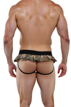 Joyglove Camouflage Mini Skirt Thong – Bold Meets Playful
