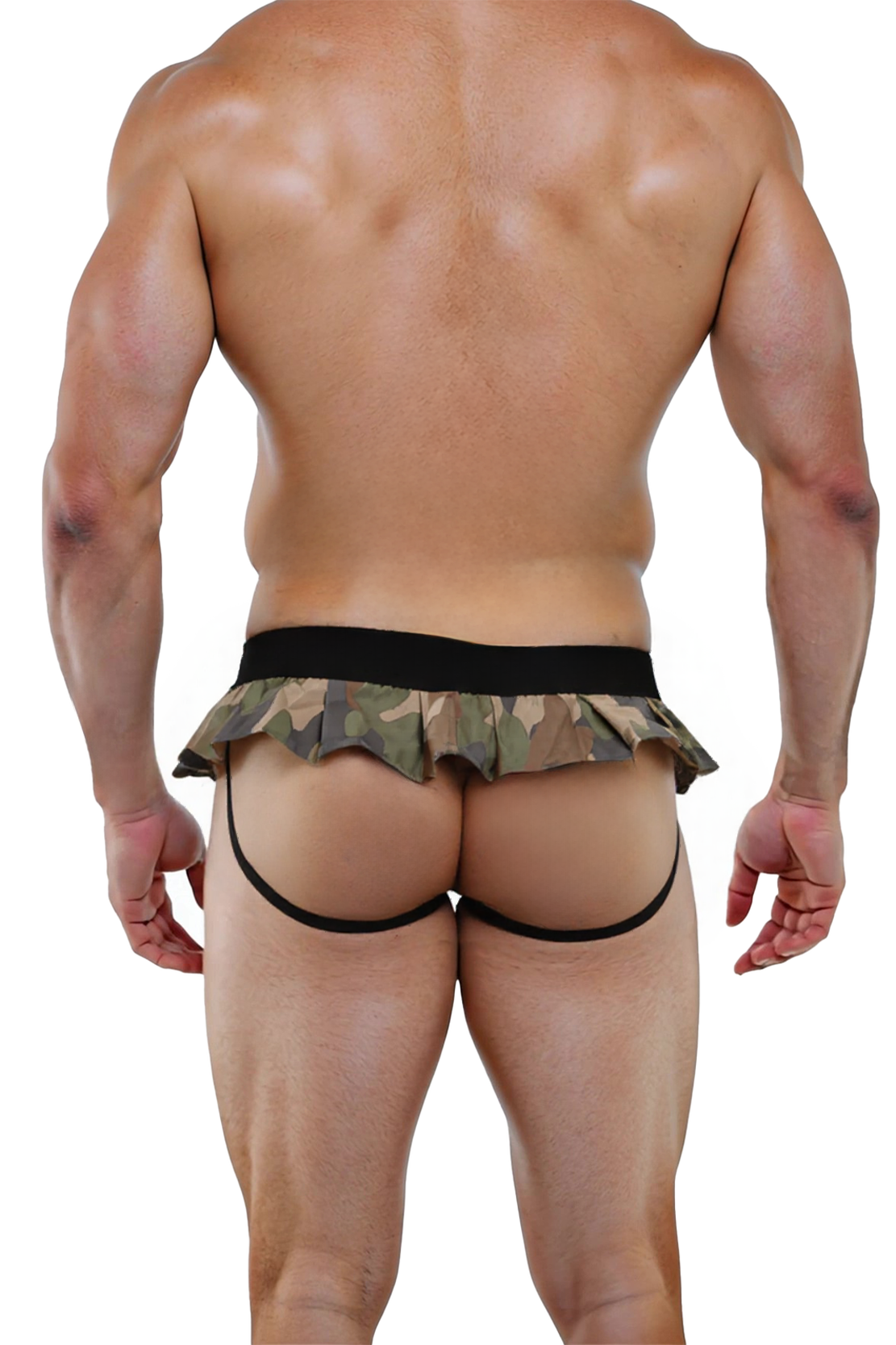 Joyglove Camouflage Mini Skirt Thong – Bold Meets Playful