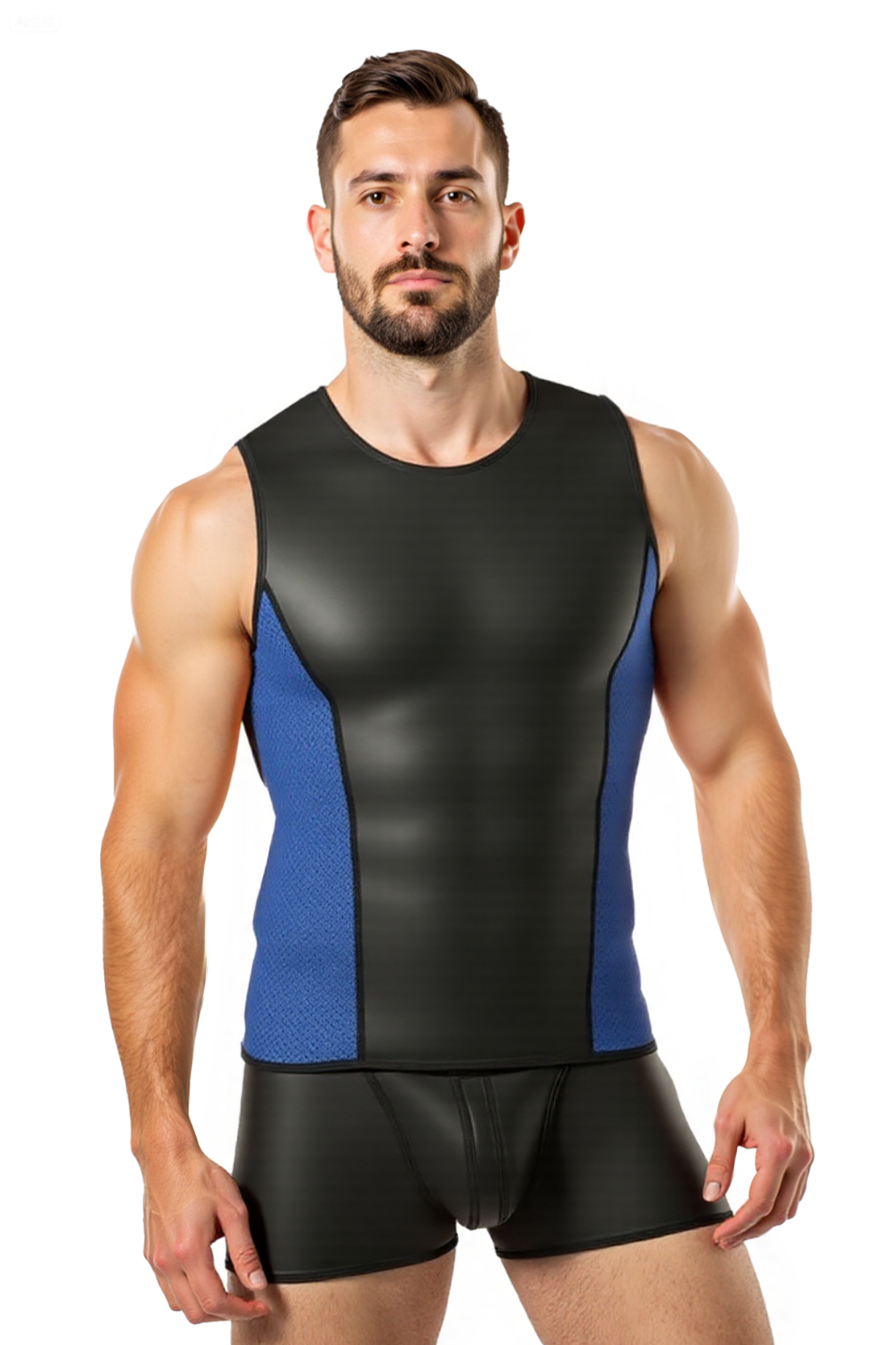 Joyglove Men’s Two-Piece Set – Sleeveless Tank Top and Shorts in Multiple Colors (Red/Blue/Black)