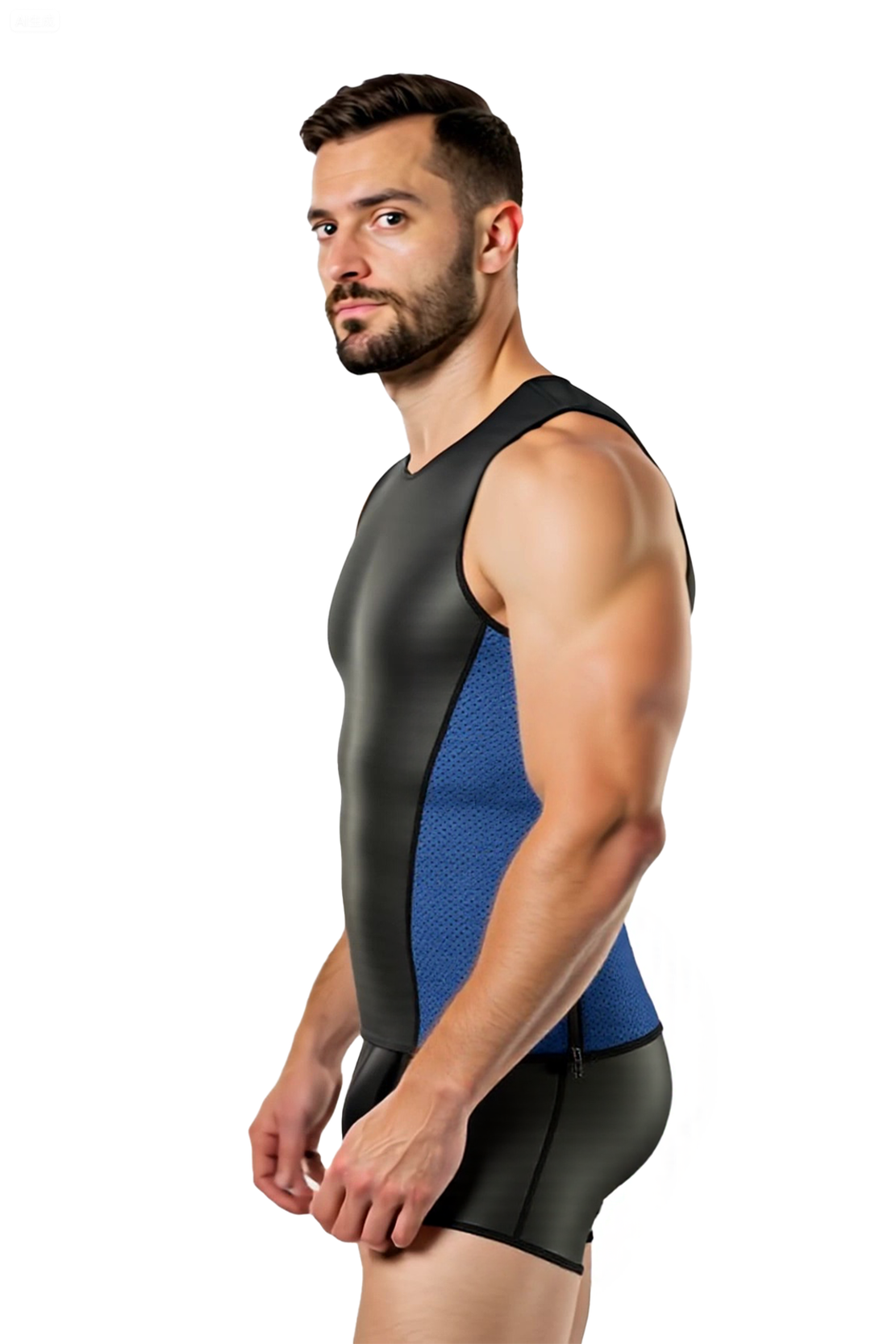 Joyglove Men’s Two-Piece Set – Sleeveless Tank Top and Shorts in Multiple Colors (Red/Blue/Black)