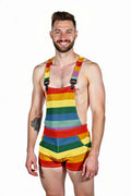 Joyglove Rainbow Suspender Romper