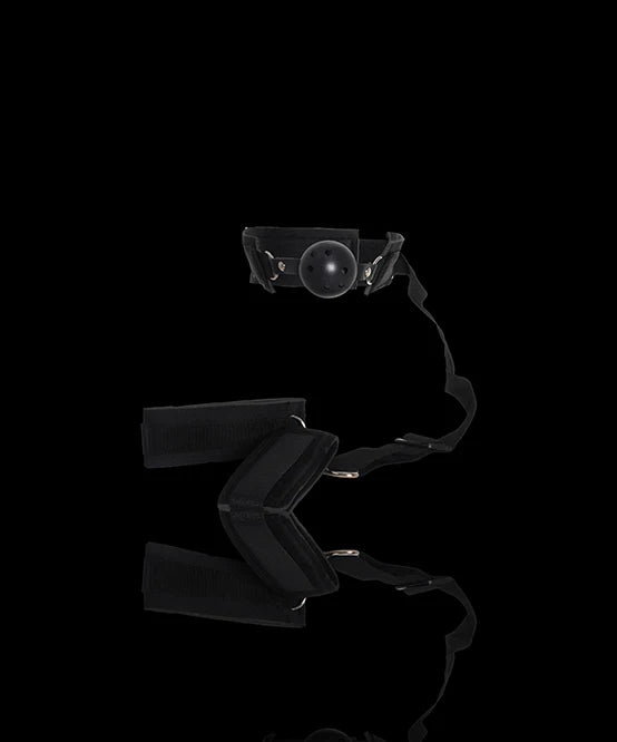 Joyglove Ball Gag w/ Attached Wrist or Bicep Restraints