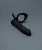 Joyglove DP Vibrator & Cock Ring w/ 10-Speed Vibrating Bullet