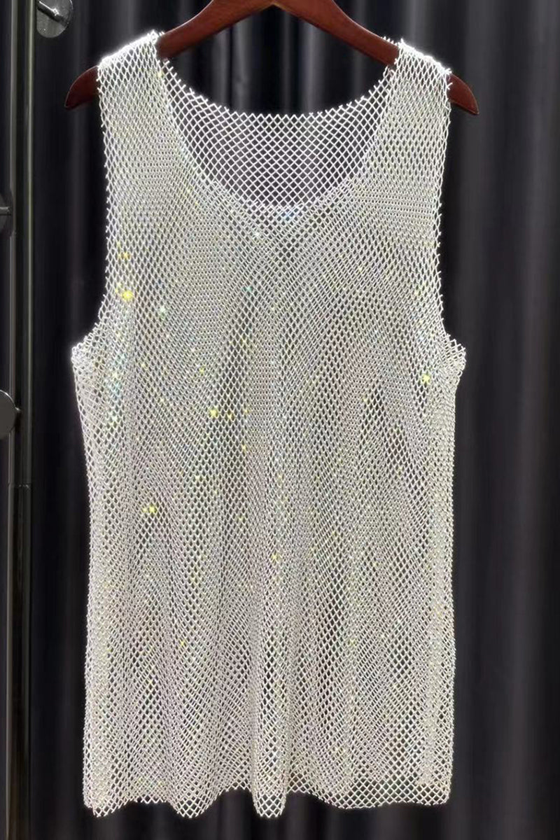 Vibrant Mesh Rave Tank Top – Stand Out at Every Festival!
