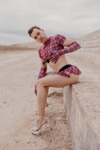 Plaid jacket