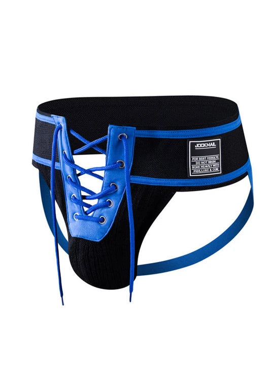 Lace-Up Camo Sexy Jockstrap