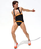 Joyglove Men's Bold Contrast Bodysuit