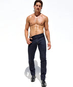 Slim-Fit Stretch Denim Pants