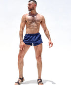 Joyglove Navy Workout Shorts - Ideal for Gym and Outdoor Activities