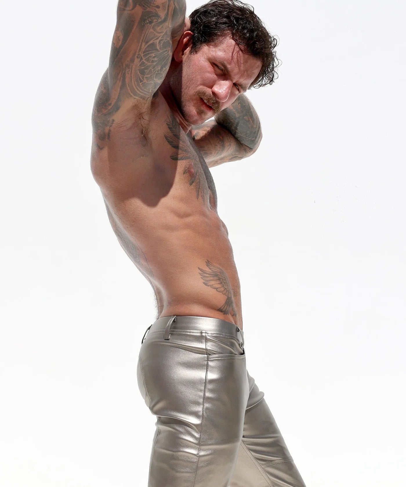 Joyglove Vintage-Inspired Silver Bell Bottoms - A Retro Fashion Revival
