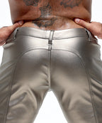 Joyglove Vintage-Inspired Silver Bell Bottoms - A Retro Fashion Revival