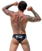 Joyglove Black PU Leather Performance Briefs
