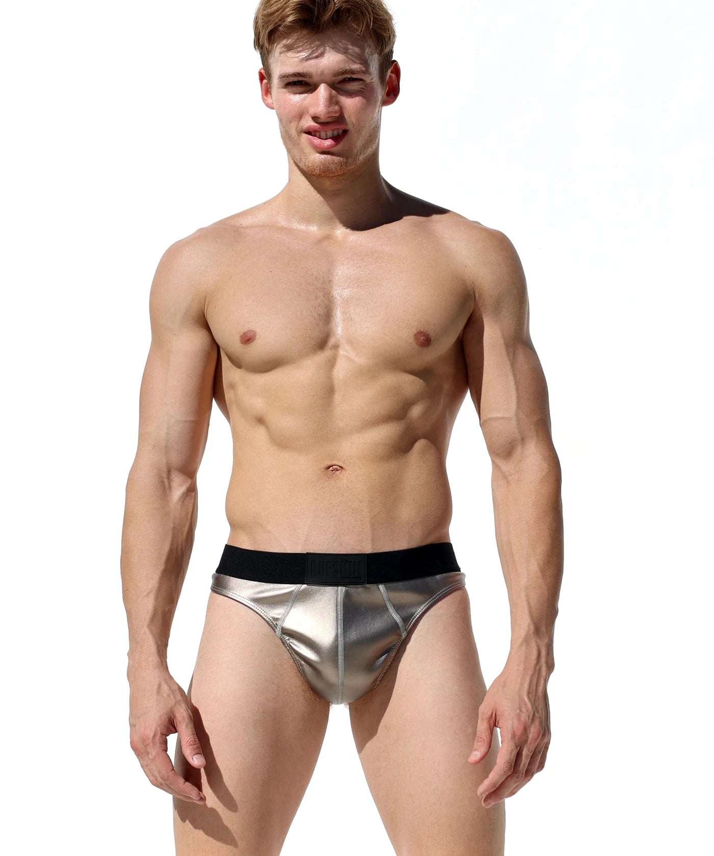 Joyglove Metallic Shiny Briefs - Sleek and Comfortable Design