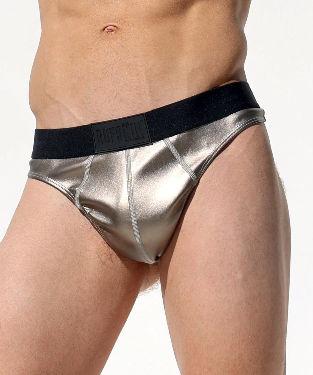 Joyglove Metallic Shiny Briefs - Sleek and Comfortable Design