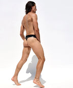 Joyglove Sleek Black PU Performance Briefs