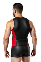 Joyglove Men’s Two-Piece Set – Sleeveless Tank Top and Shorts in Multiple Colors (Red/Blue/Black)