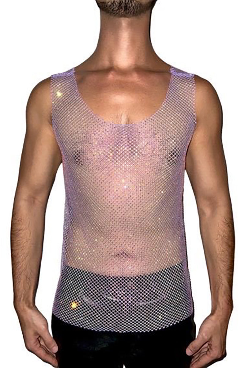 Vibrant Mesh Rave Tank Top – Stand Out at Every Festival!