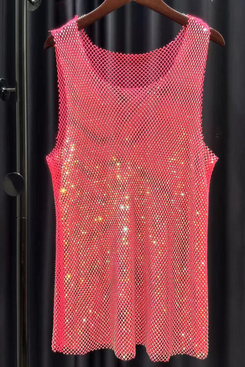 Vibrant Mesh Rave Tank Top – Stand Out at Every Festival!