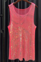 Vibrant Mesh Rave Tank Top – Stand Out at Every Festival!