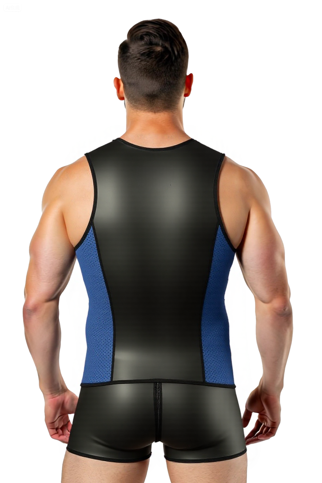 Joyglove Men’s Two-Piece Set – Sleeveless Tank Top and Shorts in Multiple Colors (Red/Blue/Black)