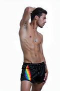 Joyglove Rainbow Side Stripe Shorts