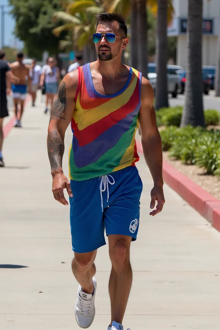 Joyglove Colorwave Pride Mesh Tank