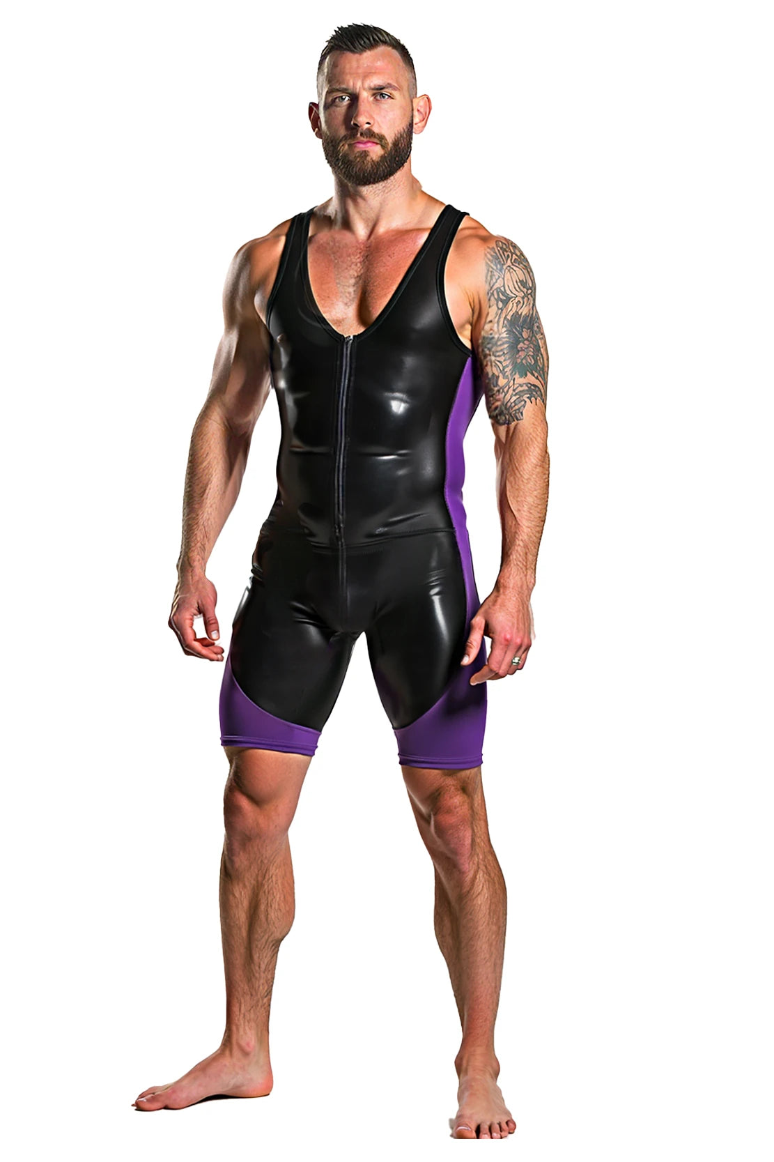 Joyglove Dynamic Wrestler Singlet – Bold & Sleek Design