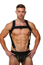 Joyglove Adjustable Strap Harness & Mesh Briefs Set