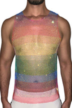 Vibrant Mesh Rave Tank Top – Stand Out at Every Festival!